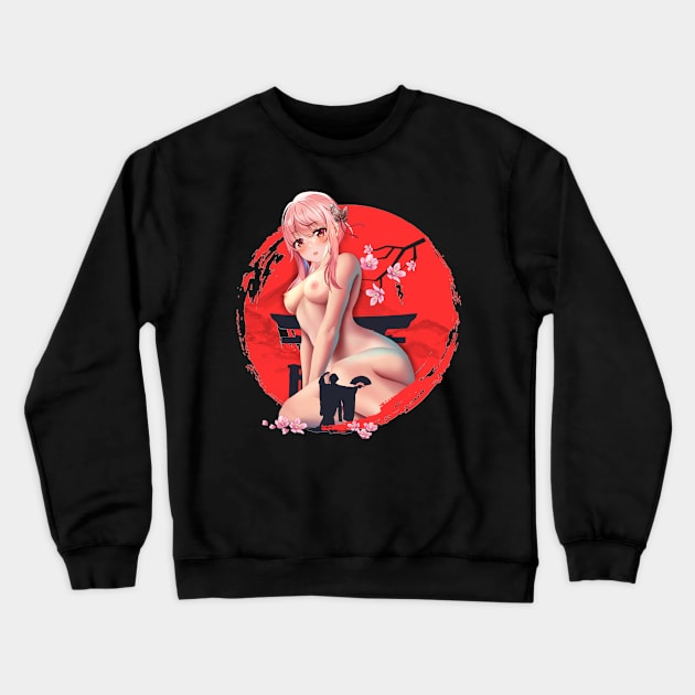 Japanese beauty 2 Crewneck Sweatshirt by AnimeWorld